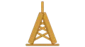 Wafer Biscuit Secret Station Antenna