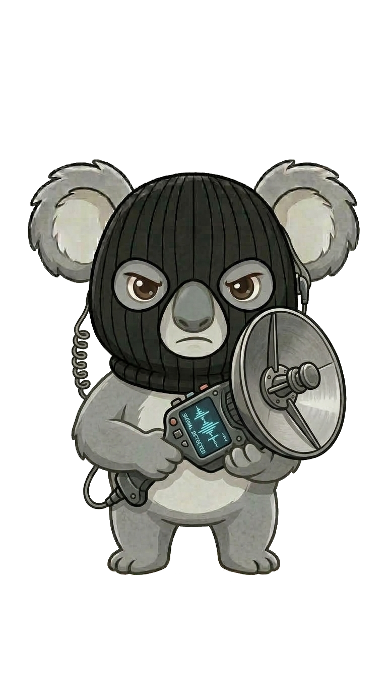 Koala Spy with Listening Radar