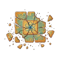 Quantum CPU Biscuit Crumbling